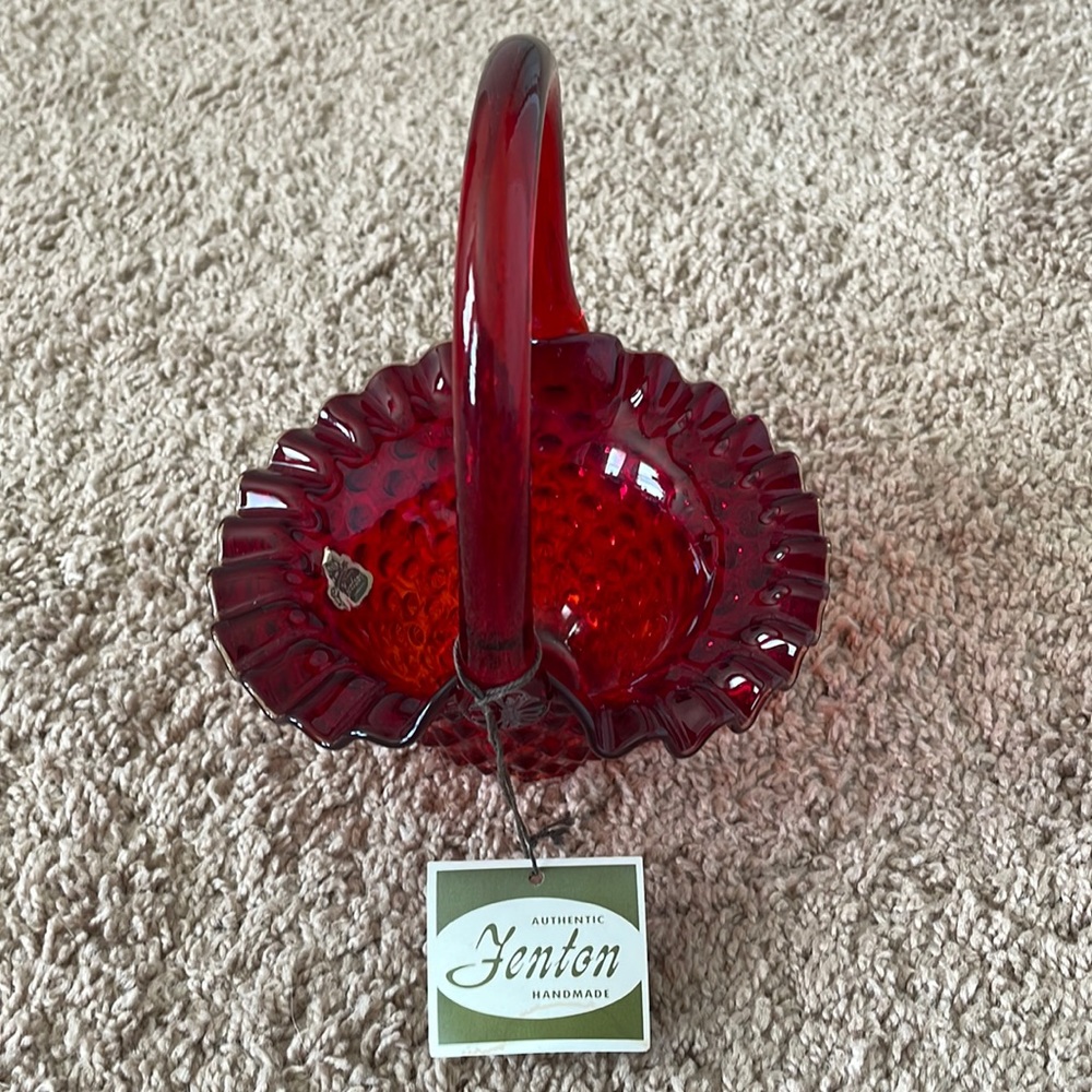 Fenton Candy Dish